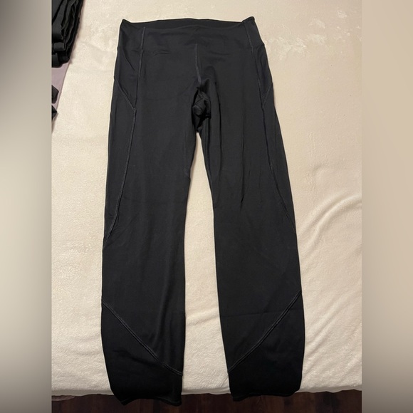 Lot of 5 pairs of VS black leggings, various styles, size medium - Picture 7 of 13